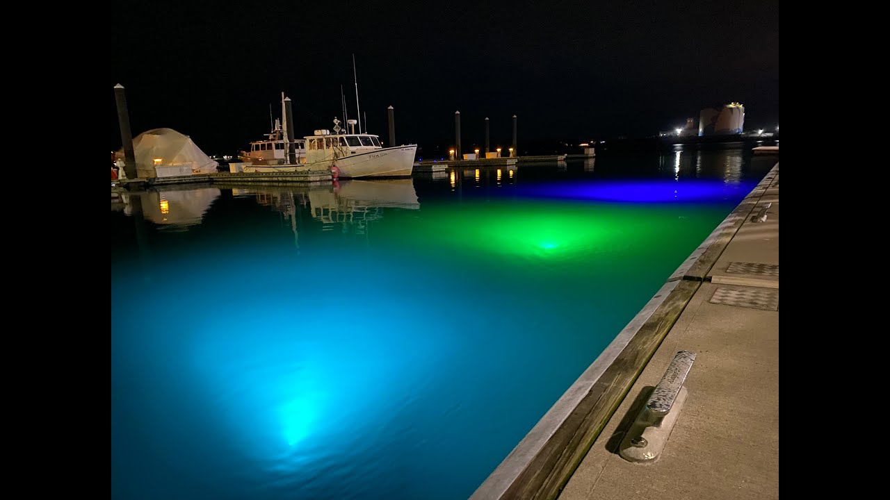Loomis LED Floating Underwater Dock Light Product Demonstration