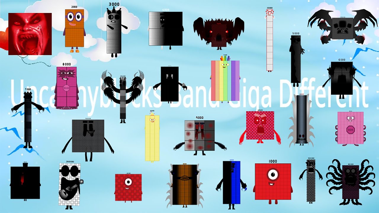 Looking For Uncannyblocks Band Giga Different (1.000-1M) But Remake (My Band Version 2024) Official