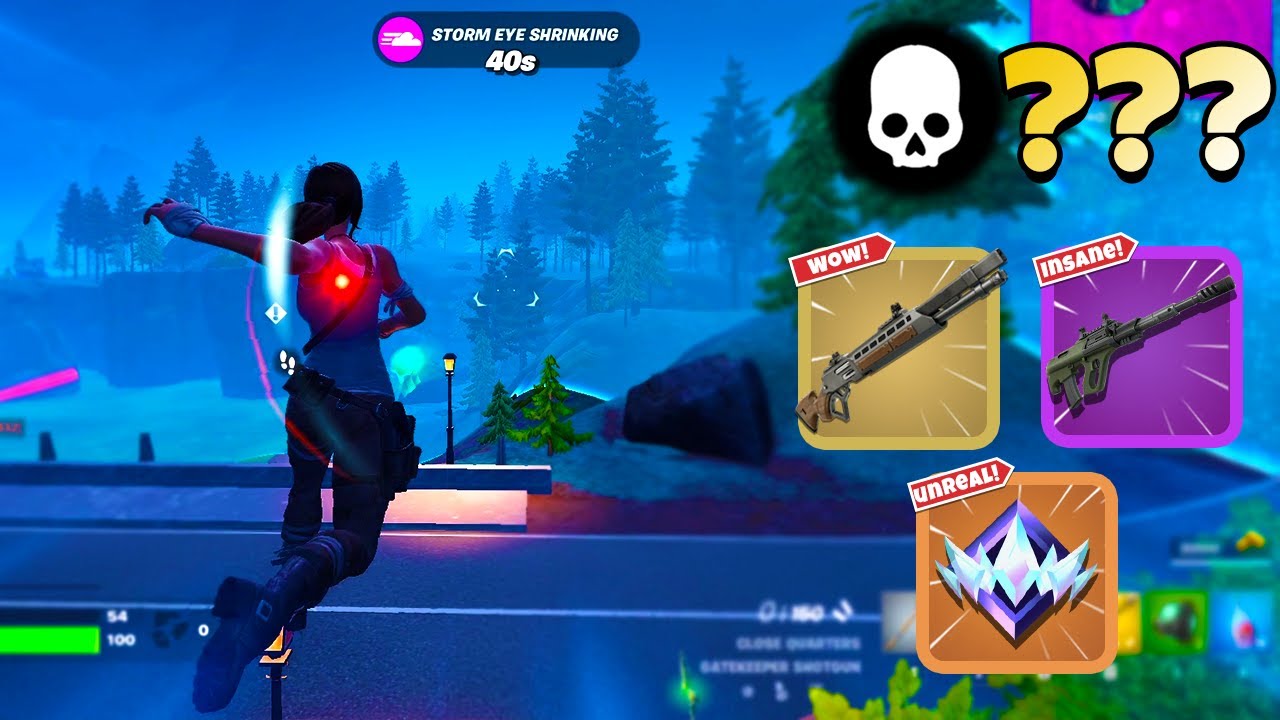 High Elimination Unreal Ranked Solo Zero Build Gameplay (Fortnite Chapter 5 Season 4)