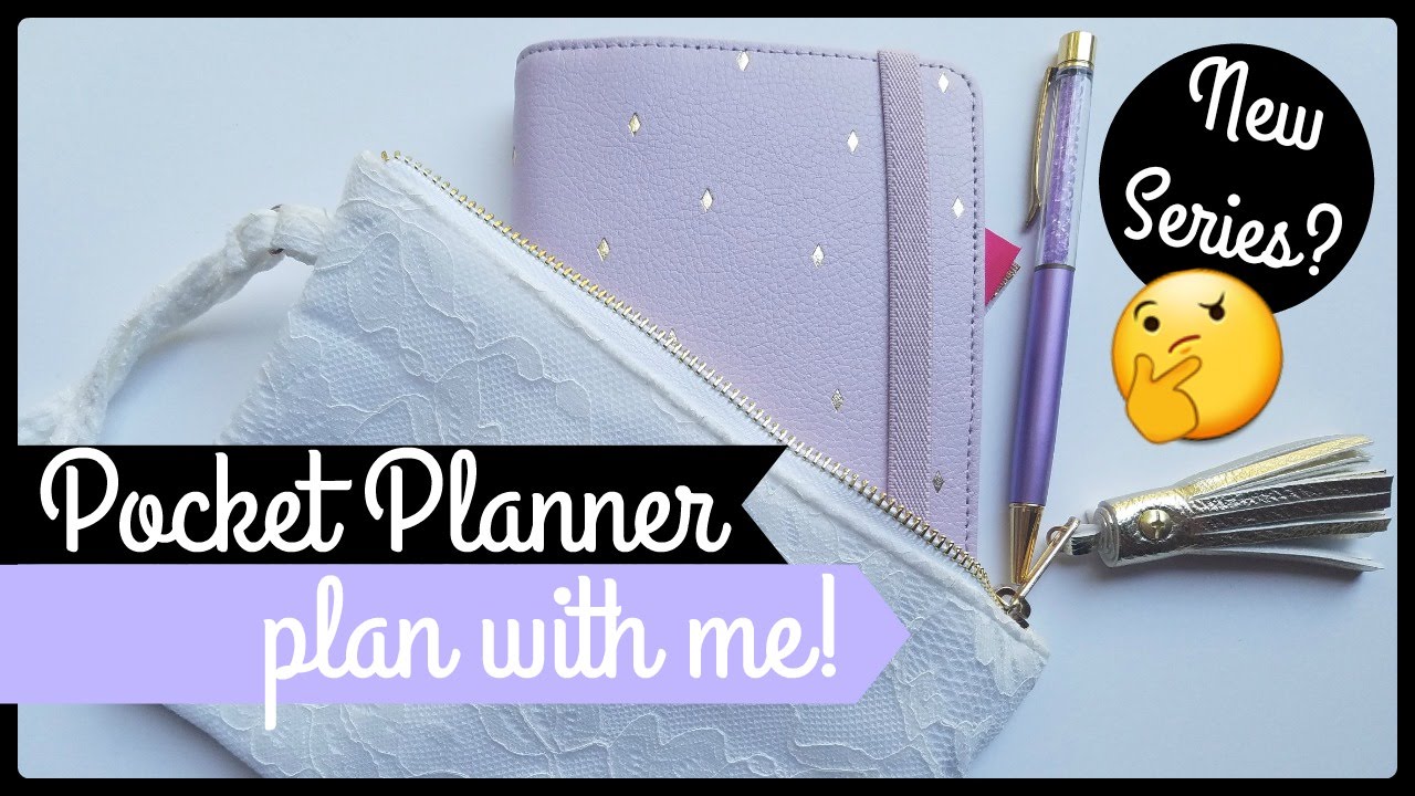 My Newest Obsession! Pocket Planner! | No Edit Series Ep. 1
