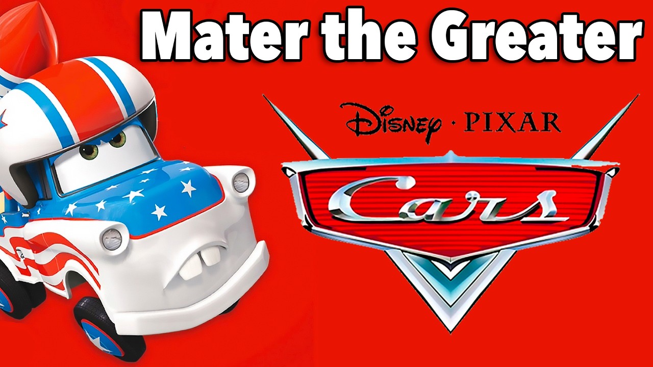 Cars Read Along Story book, Read Aloud Story Books, Cars - Mater the Greater
