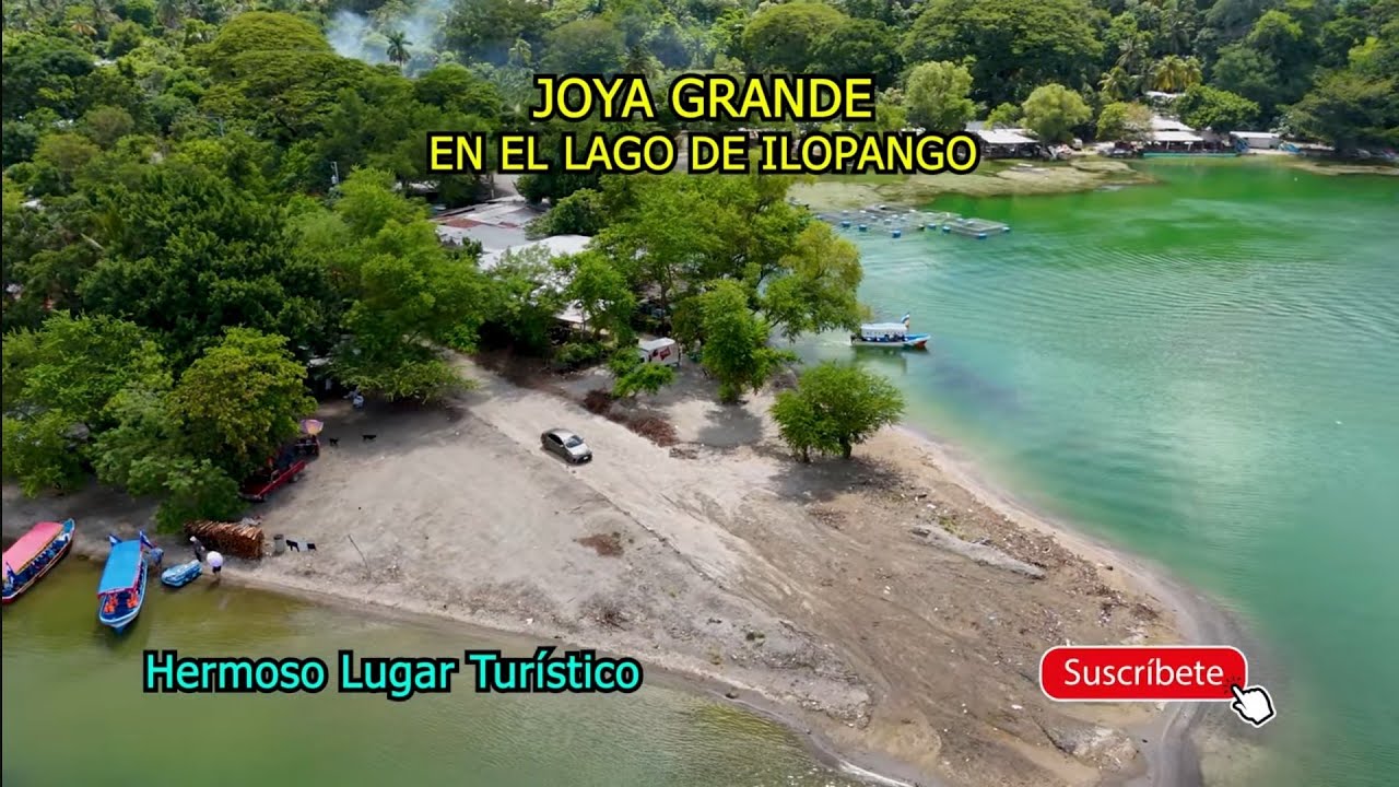 Un Hermoso Lugar En El Lago de Ilopango, EL SALVADOR, Cantón Joya Grande Santiago Texacuangos.