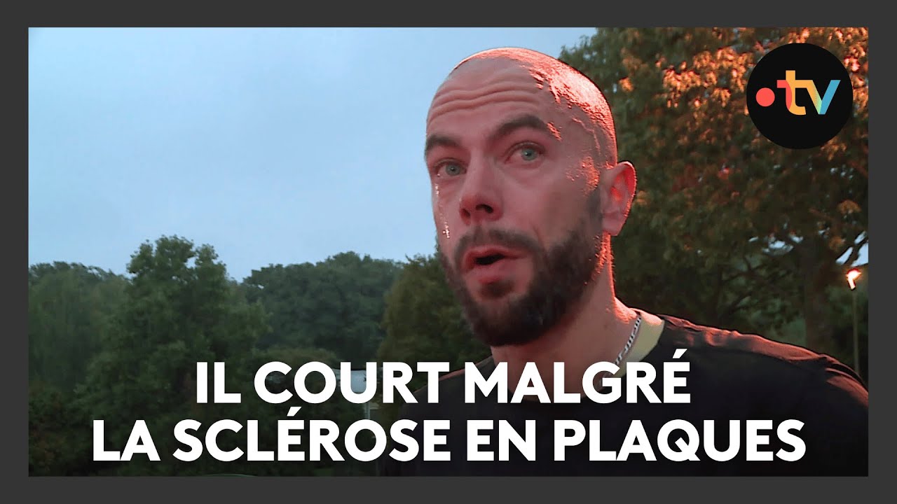 Ce marathonien court malgré sa maladie, la sclérose en plaques