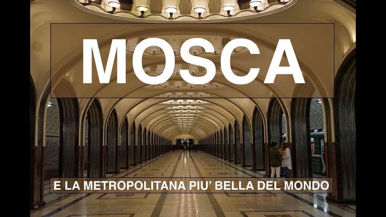 RUSSIA MOTO 2019 (Mosca e la metropolitana più bella del Mondo) episodio 4
