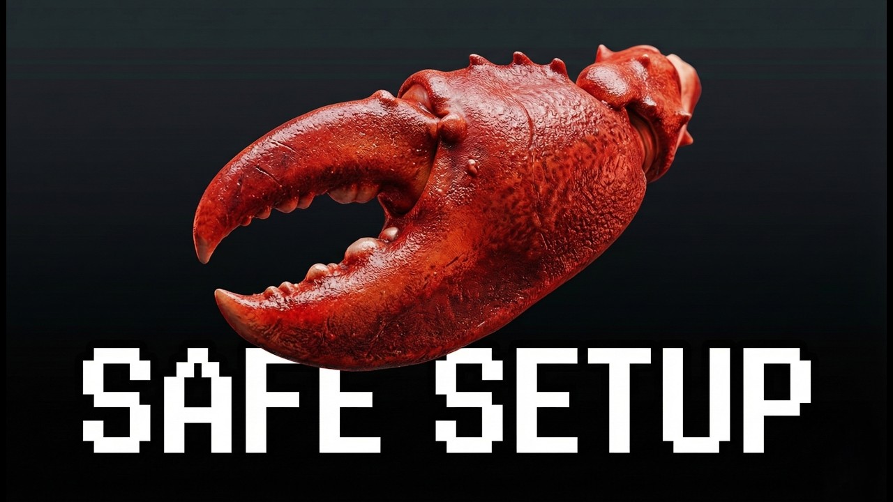 How to set up Openclaw safely 🤖🦞 [CLAWDBOT FULLY EXPLAINED!]