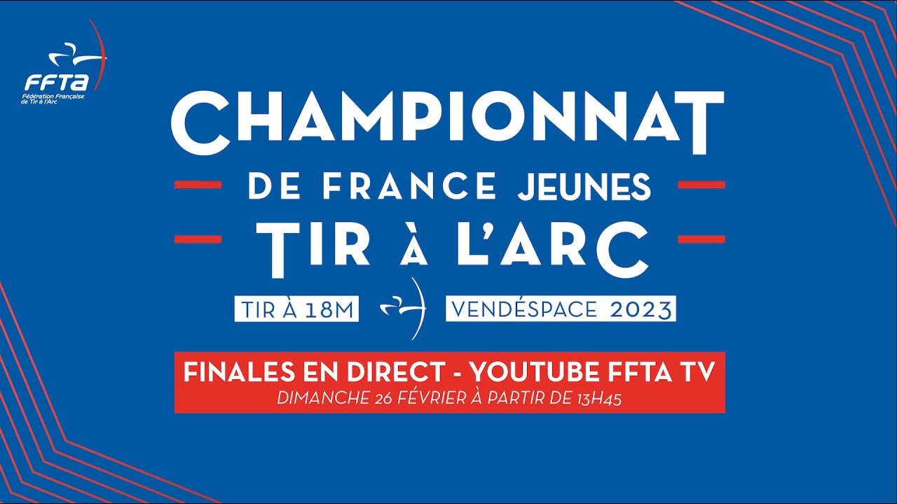 Finales Championnat de France Jeunes de tir à l'arc à 18m  - Vendéspace 2023