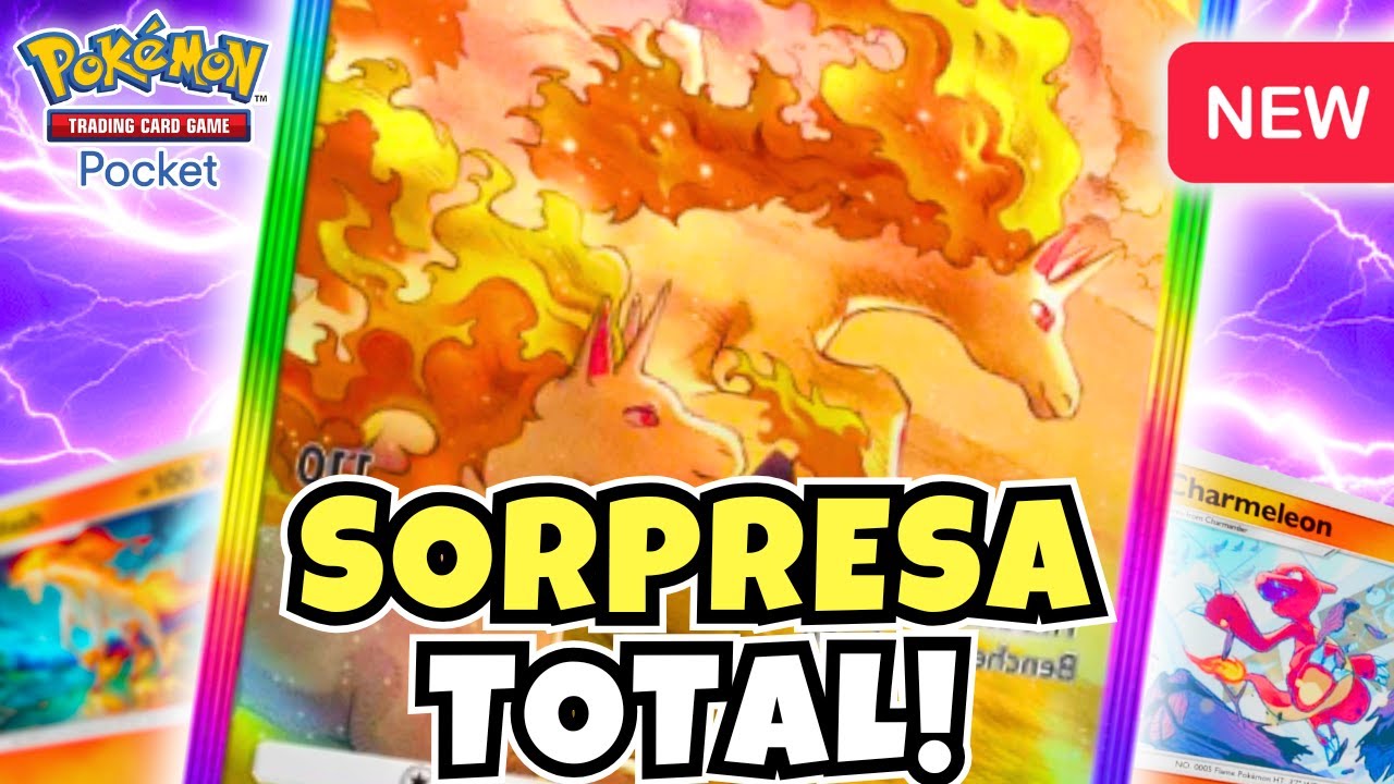 NADIE VE VENIR ESTE RAPIDASH EX | POKÉMON TCG POCKET