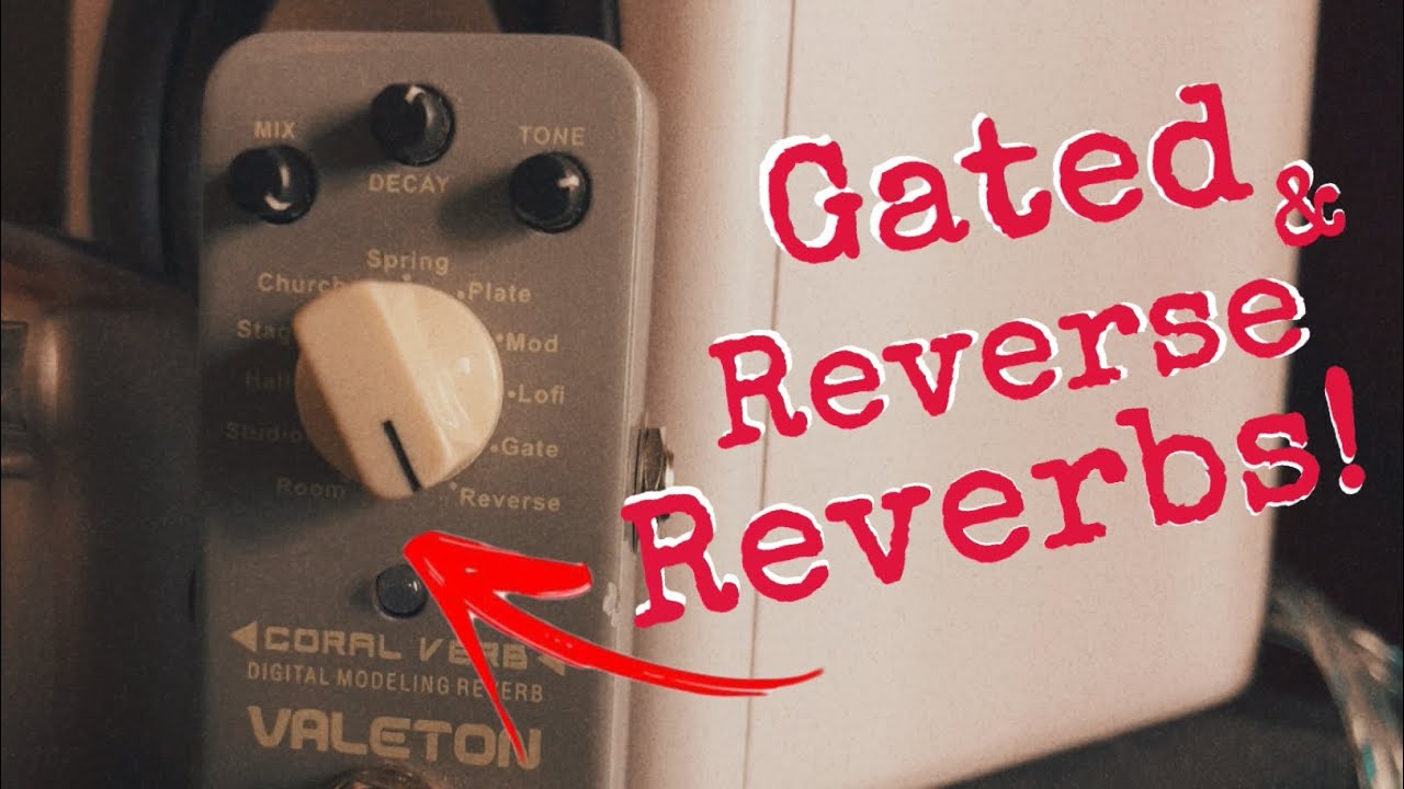 Эта бюджетная педаль оснащена функциями GATED и REVERSE REVERB!