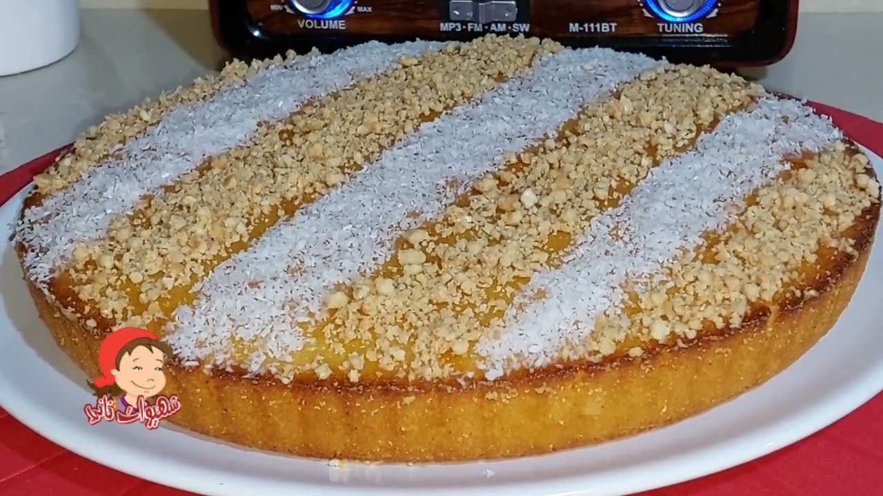 بيضة واحدة حضري ألذ بسبوسة بالليمون الحامض 🍋و جوز الهند سهلة و سريعة جدا 👍👍