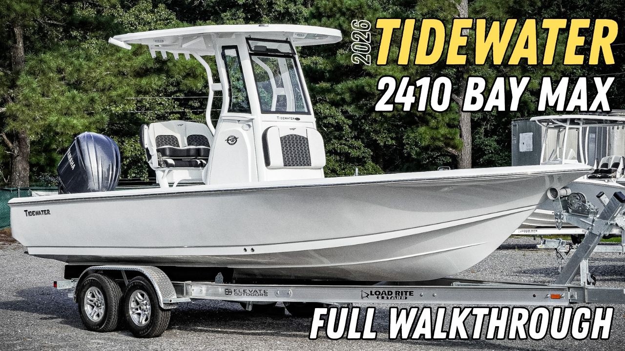 2026 Tidewater 2410 Bay Max Complete Walkthrough