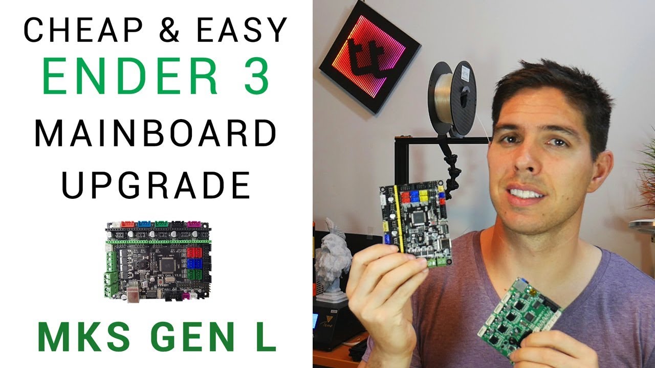 Easy and cheap Ender 3 mainboard upgrade: MKS Gen L guide