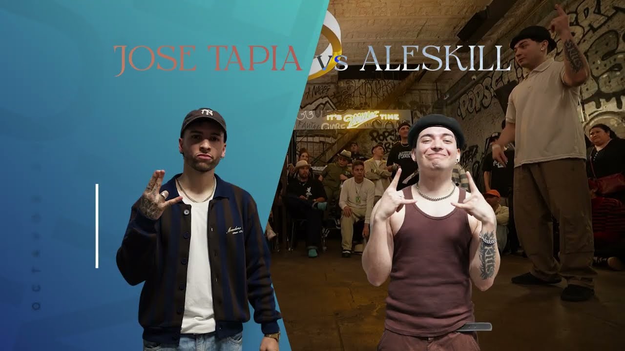JOSE TAPIA VS ALESKILL | ACTITUD FUNKY 2025 | POPPING TOP 16