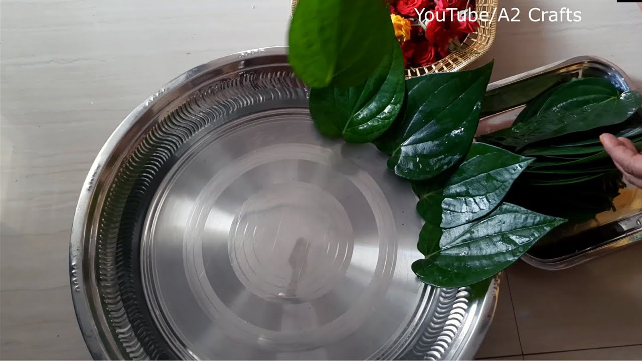 3 Unique Decoration With Betel Leaf | Dasara/Navaratri/Diwali Decoration Ideas