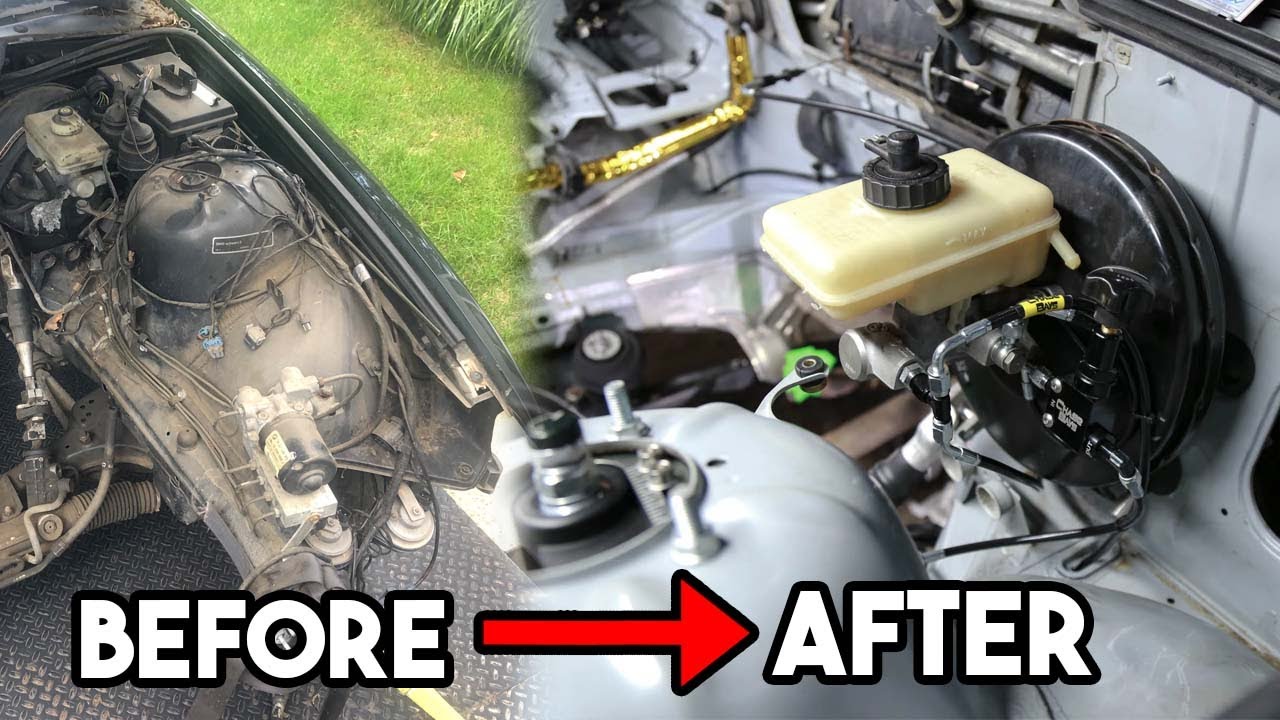 E36 ABS Delete + Brake Line Upgrade! (@ChaseBaysTV Kit! )