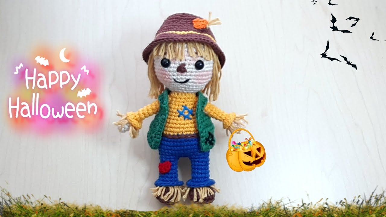 🎃 ESPANTAPÁJAROS  AMIGURUMIS / TUTORIAL PASO A PASO  (SEGUNDA  PARTE  )🎃