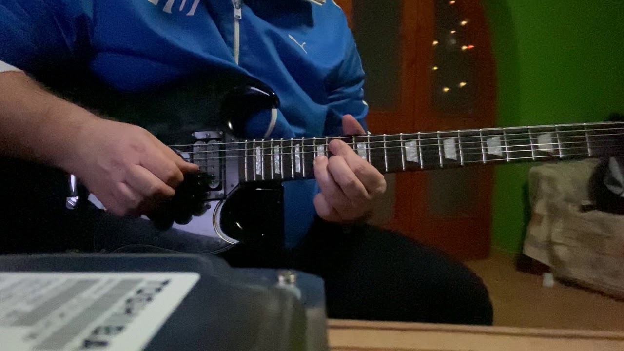 Összesítő gitár vibrátó 01., nyújtás, üveg hangok a gitáron