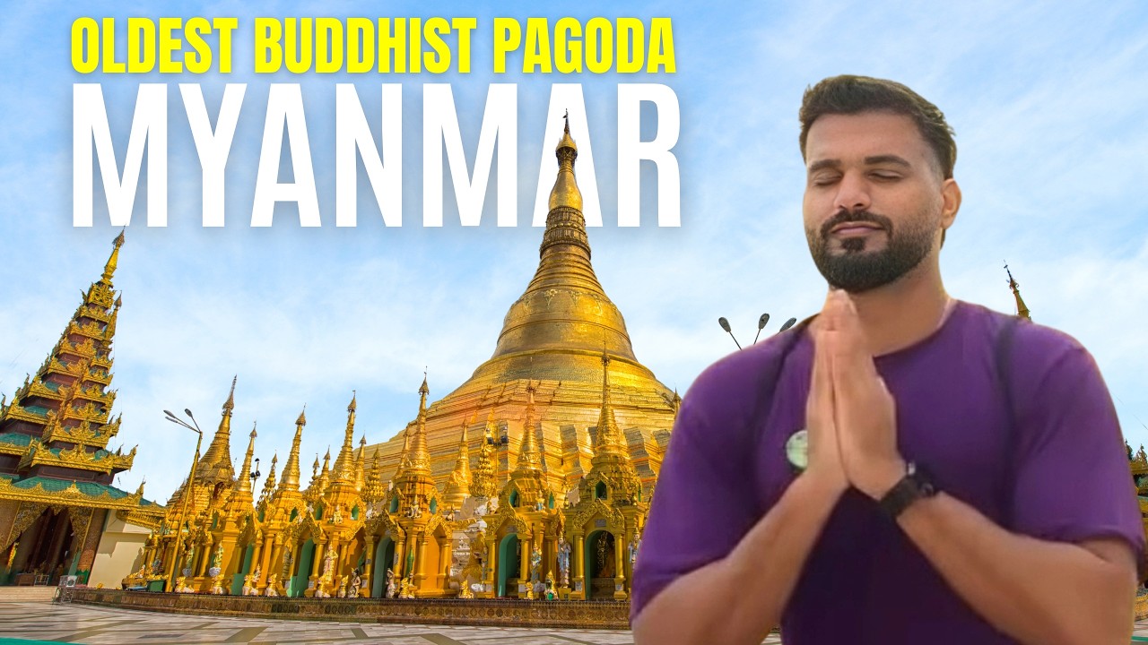 Посещение старейшего буддийского храма в Мьянме! 🇲🇲
