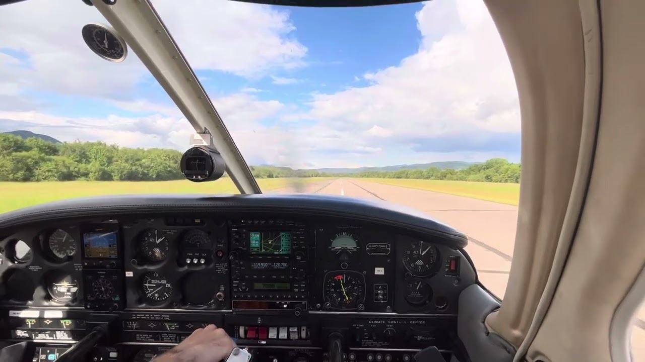 Piper PA28 Arrow Turbo takeoff short runway