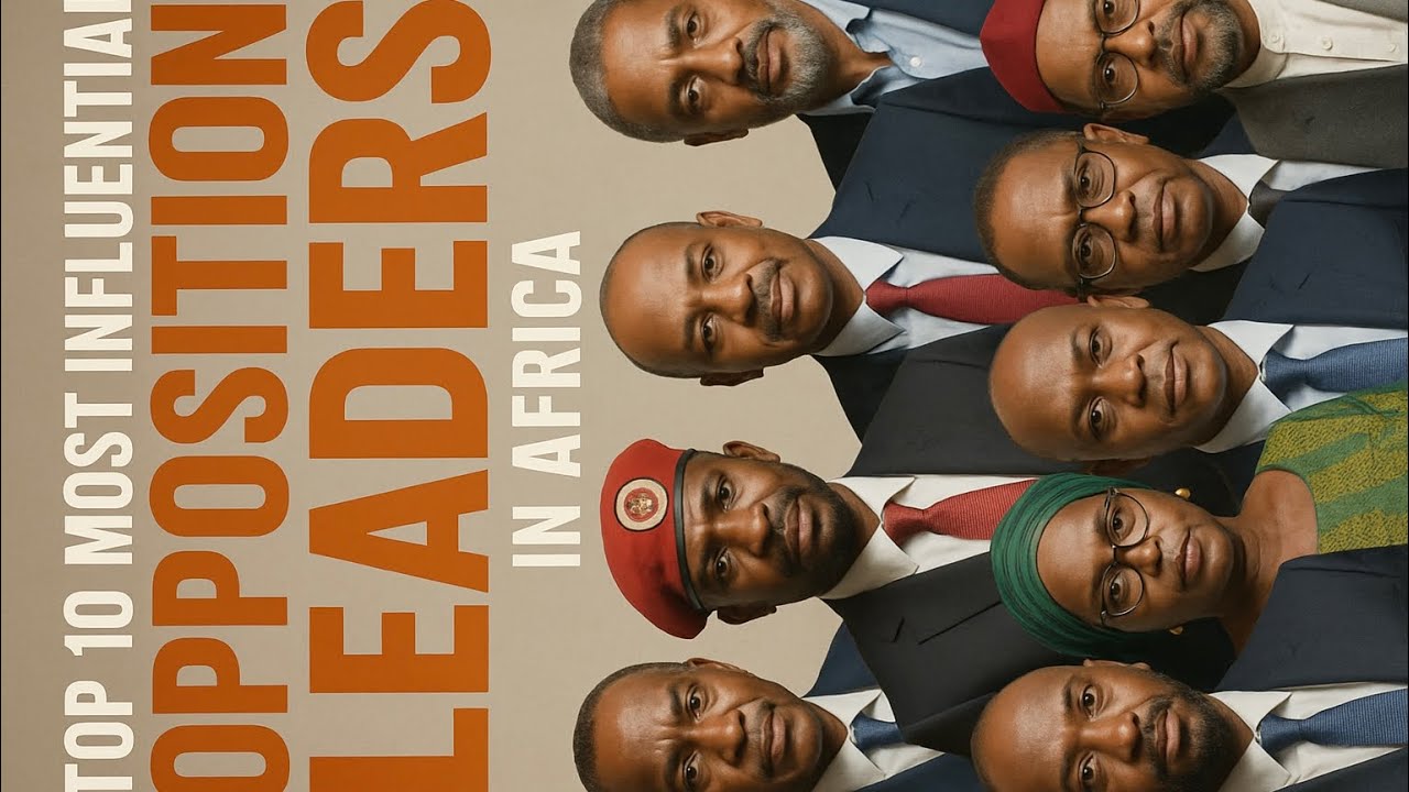 TOP 10 MOST INFLUENTIAL AFRICAN OPPOSITION LEADERS.