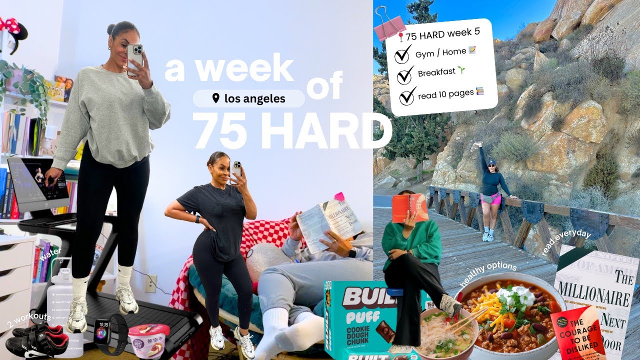 Surviving Week 5 of 75 HARD | The REAL Reason You’re NOT Losing Weight 😭 Just Change this 1 thing