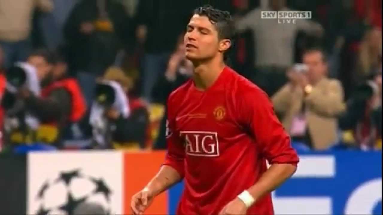 Ronaldo and pennalty - Ronaldo miss penalty in the UEFA Champions Leage final in 2008