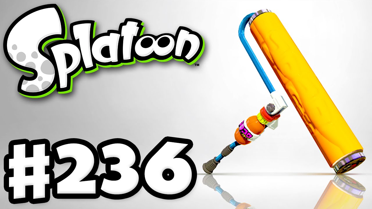 Splatoon - Gameplay Walkthrough Part 236 - CoroCoro Splat Roller! (Nintendo Wii U)