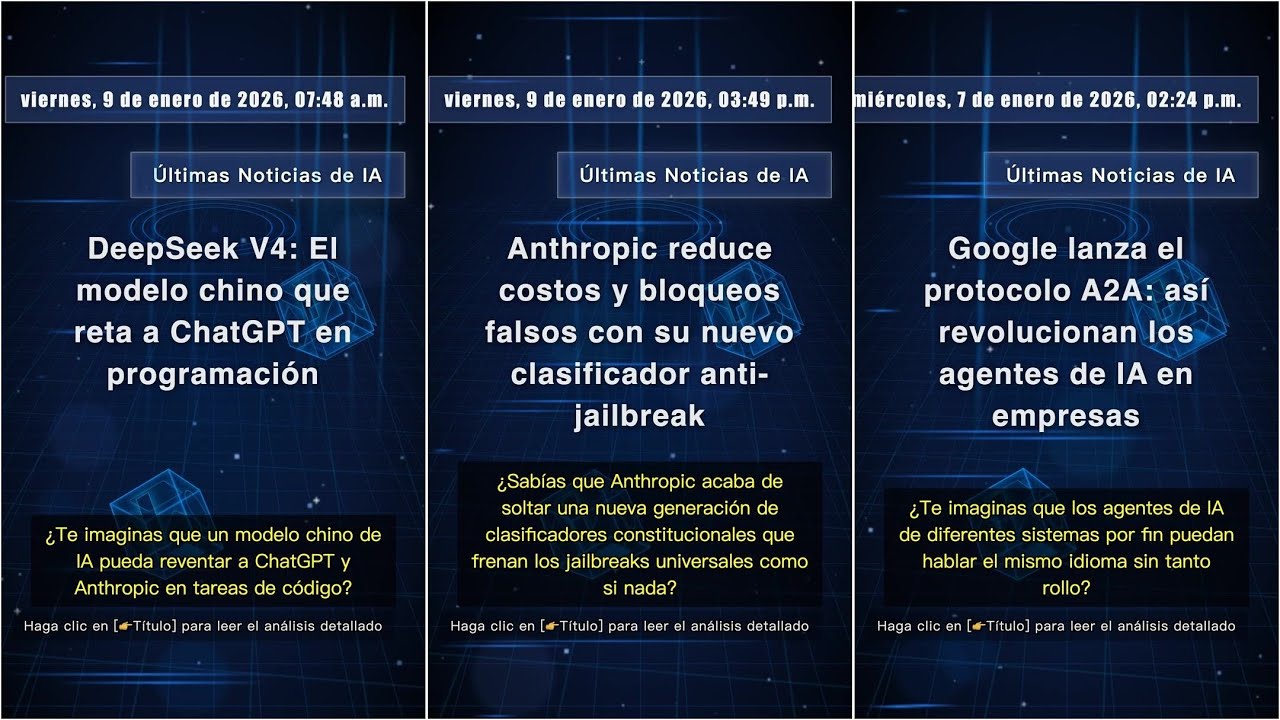 Noticias de Tecnología IA: domingo, 11 de enero de 2026, 03:17 a.m. 