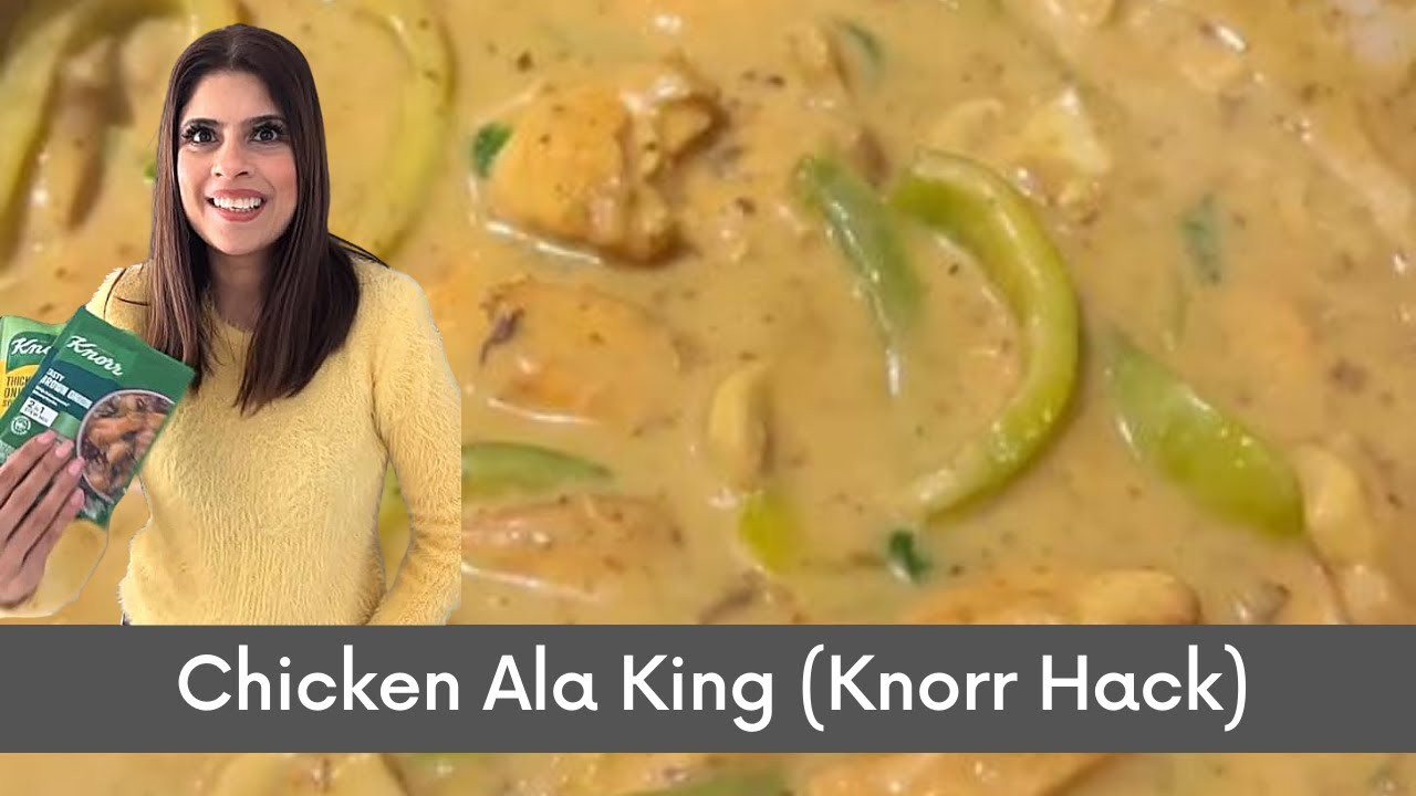 Chicken Ala King with @knorr | #chicken #chickenalaking #perimaskitchen