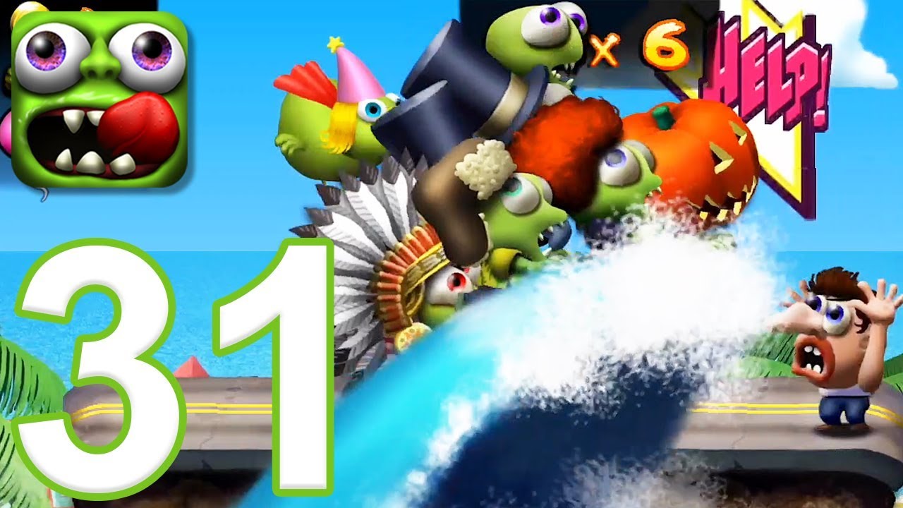 Zombie Tsunami - Gameplay Walkthrough Part 31 - Party Wednesday (iOS, Android)