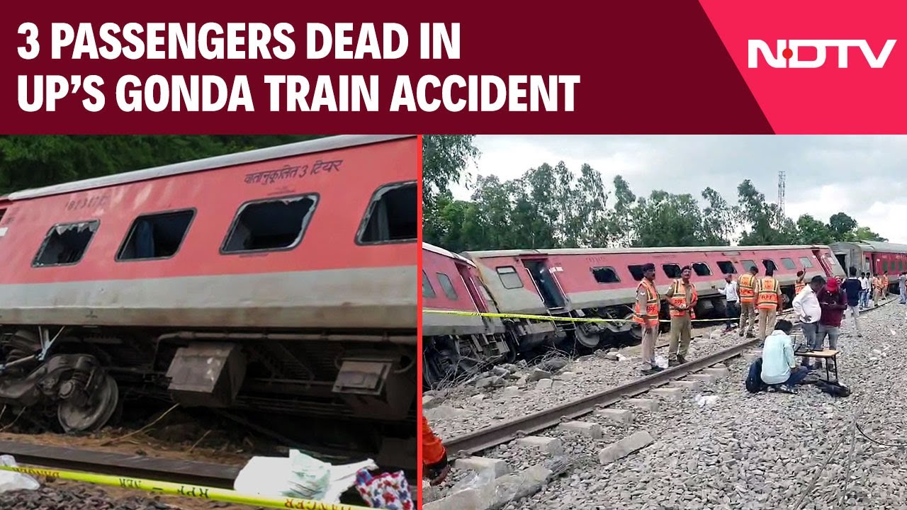 UP Gonda Train Accident: 3 Passengers Dead, Multiple Injured, SDRF On Site