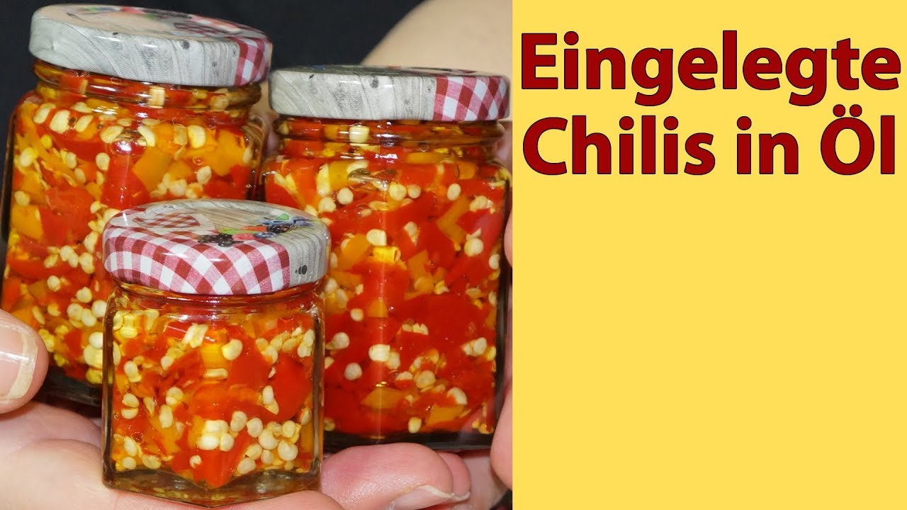 D-044 Eingelegte Chilis in Öl