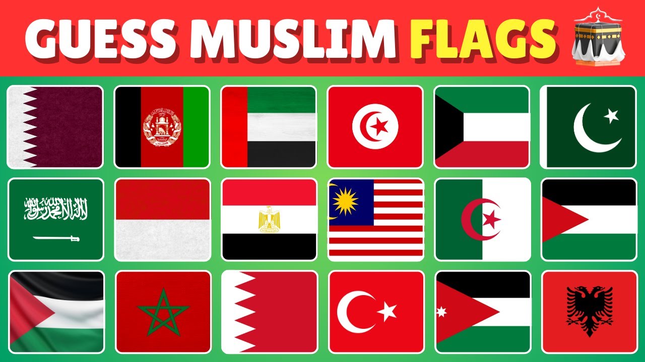 Guess the Muslim Flag Challenge | Quiz The Islam