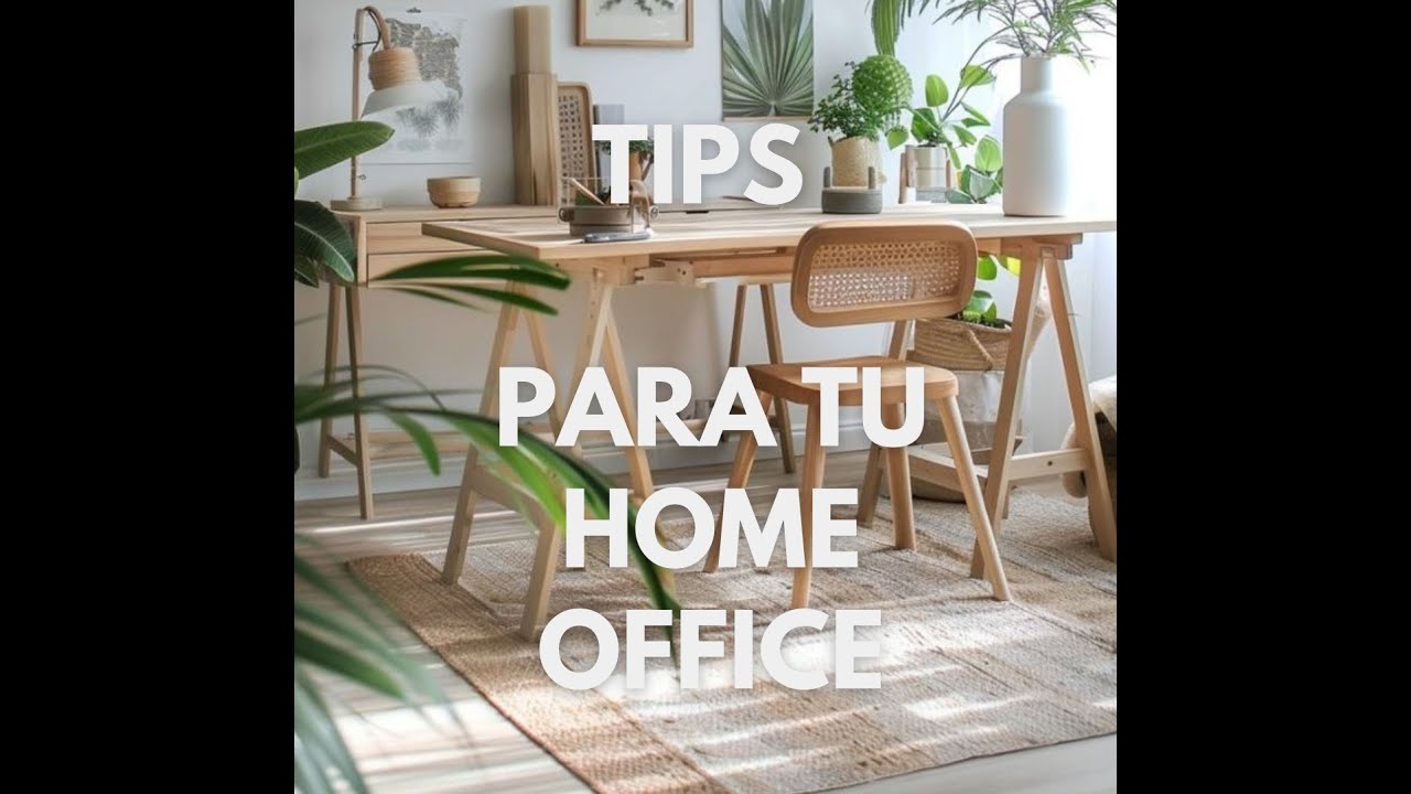 TIPS PARA DECORAR UN HOME OFFICE