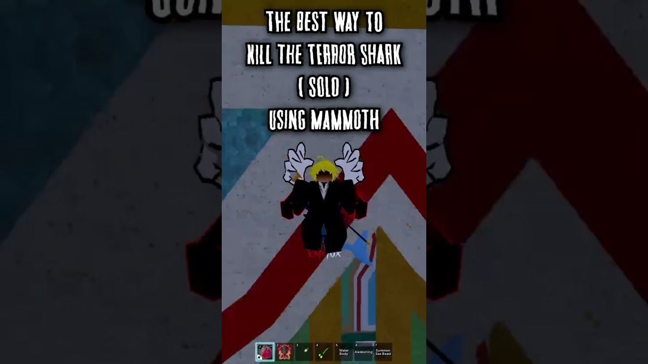 How To Kill The Terror Shark, Easy ! In Update 20| Blox Fruit