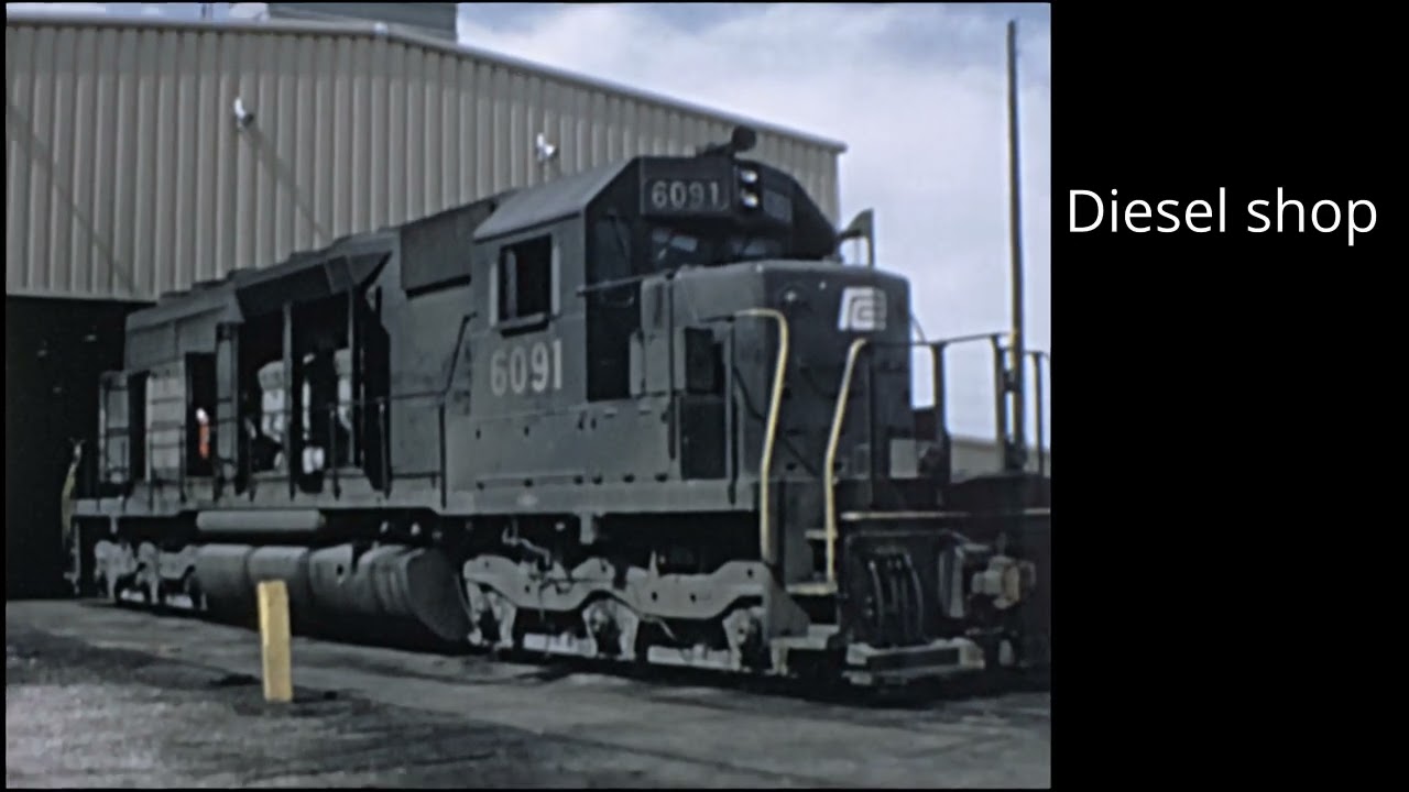 Penn Central Buckeye Yard in 1970