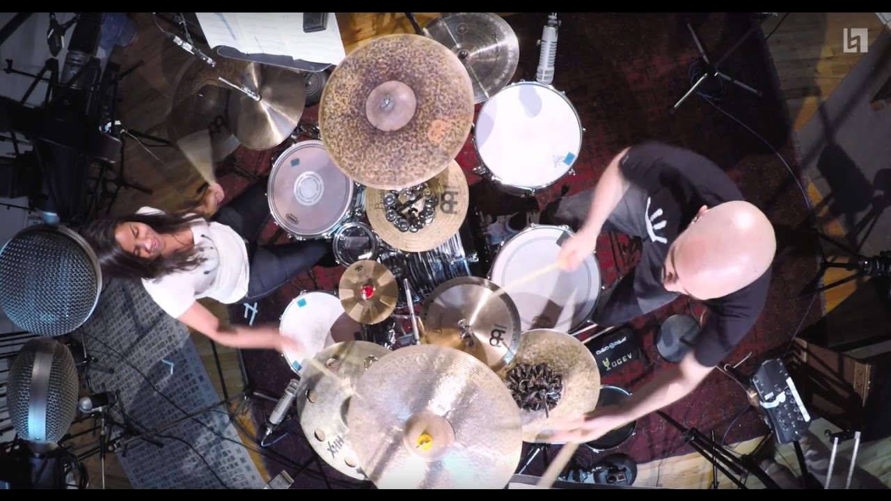 Helen De La Rosa & Yogev Gabay - Popcorn (Drum Set Duo)