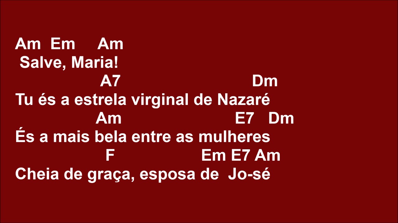 [MARIA] SALVE MARIA