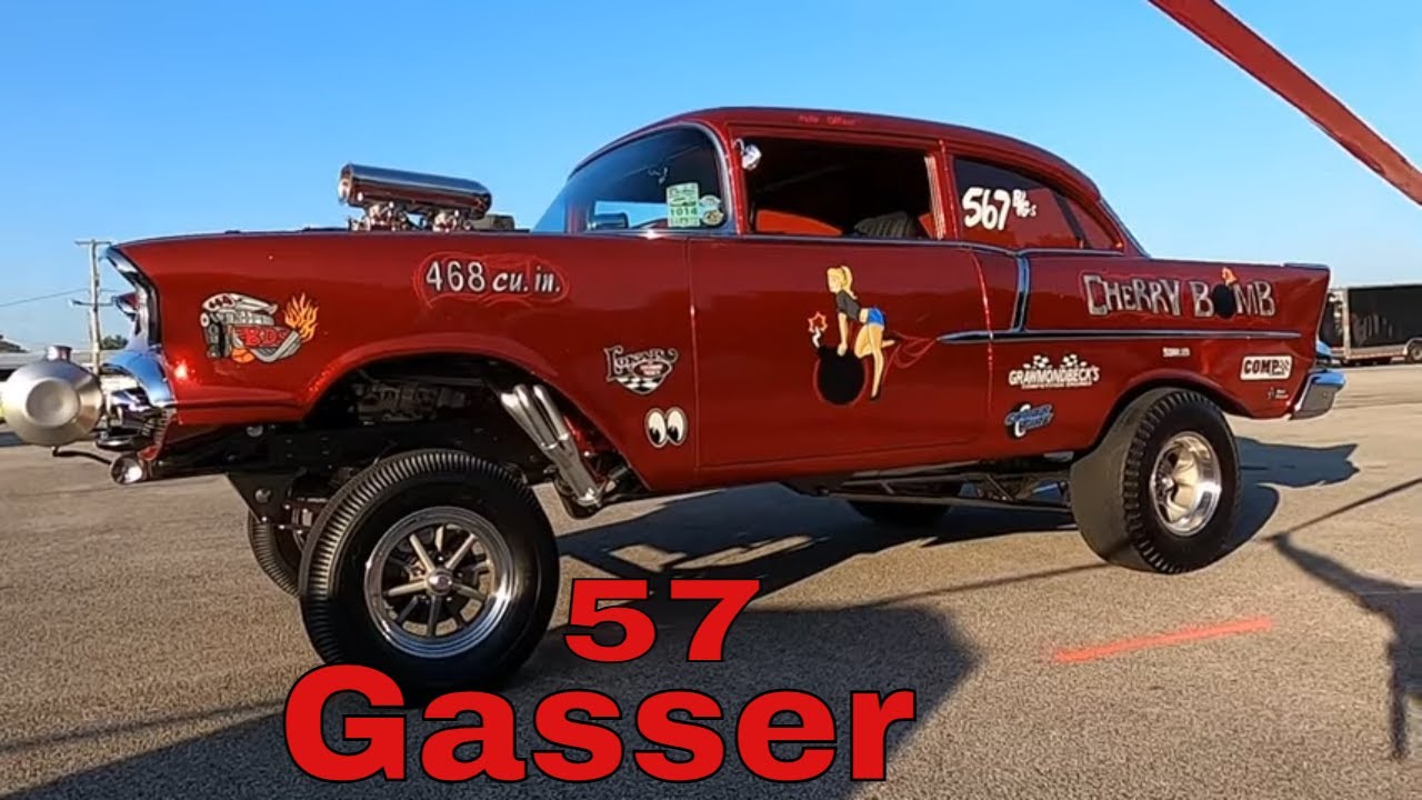 '57 Chevy Gasser Cherry Bomb