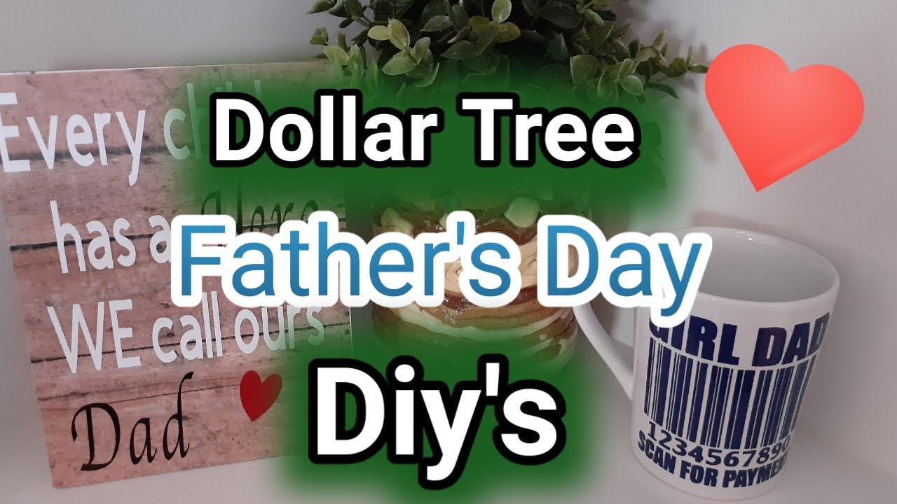 DOLLAR TREE DIY | Fathers Day Diy gift idea's