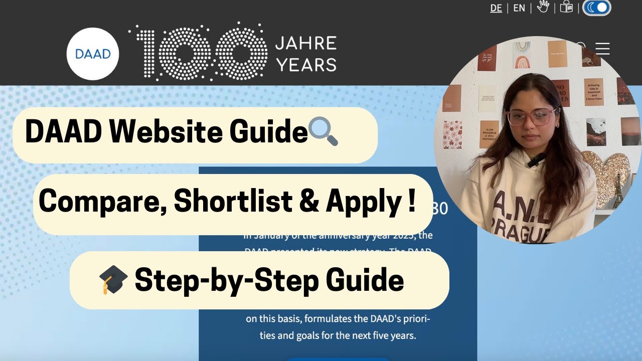 How to Use DAAD Website to Find & Compare Universities in Germany. | DAAD Website Full Tutorial