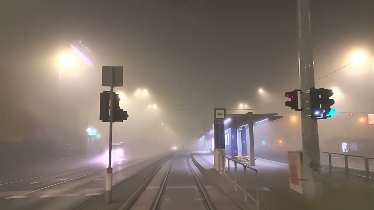 Zugló vá. → Hidegkuti N. stadion helytelenben, ködben, eredeti hanggal!