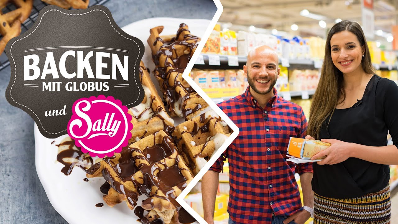 Schokoladen-Apfel-Waffeln | Backen mit Globus und Sally #0