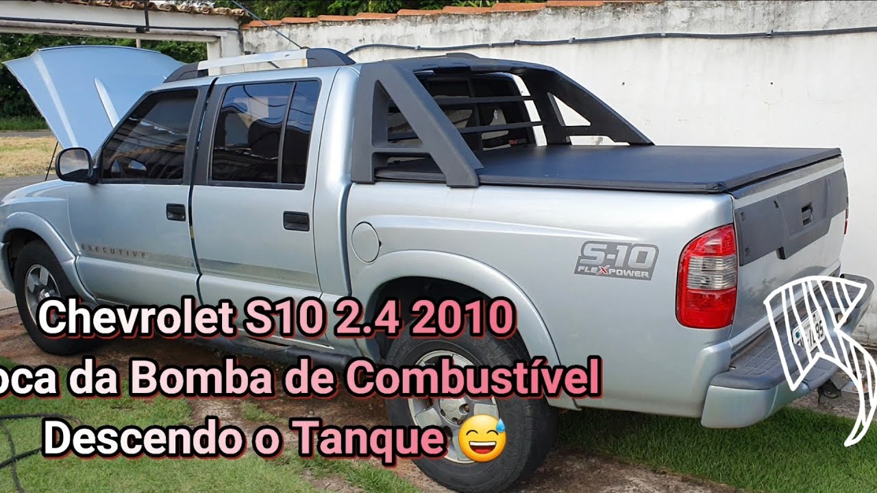 Chevrolet S10 2.4 2010 - Troca da Bomba de Combustível - Descendo o Tanque