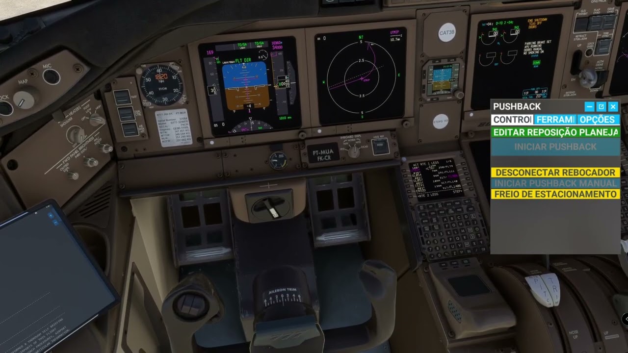 VOO ONLINE NA IVAO! LATAM 8053 (Rio de Janeiro - Brasília) com BOEING 777-300ER