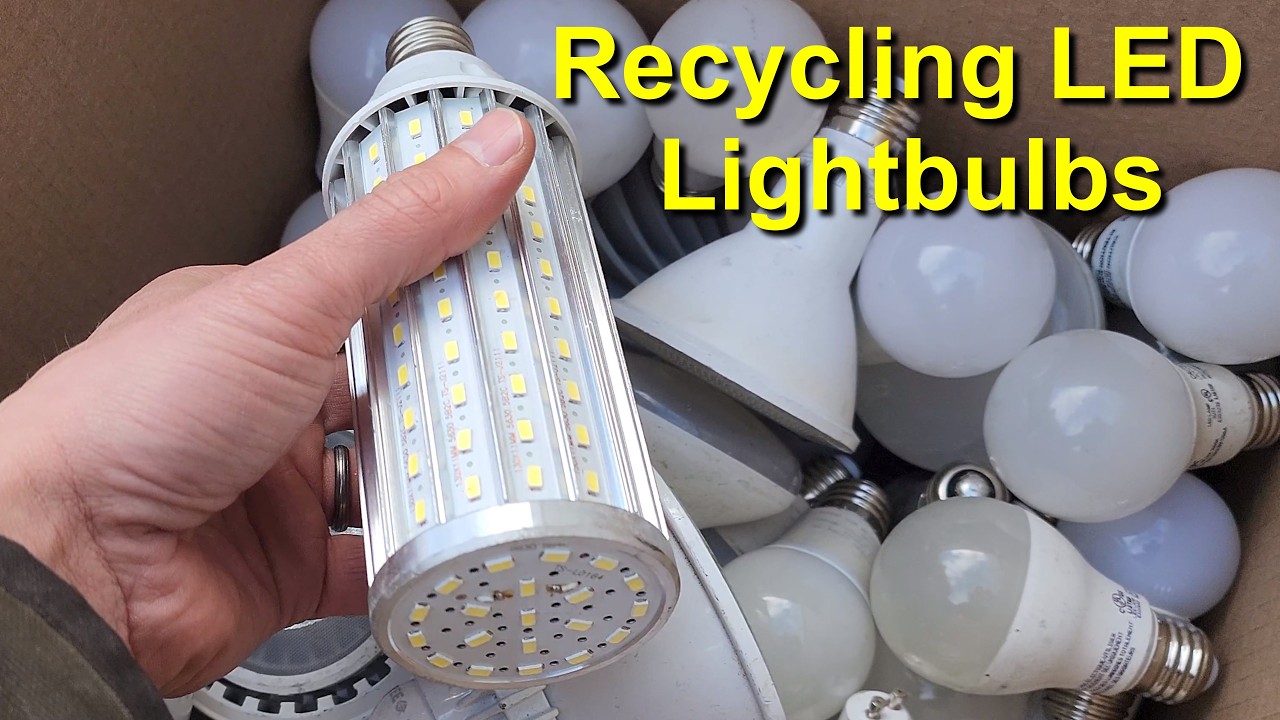 Recycling LED Lights