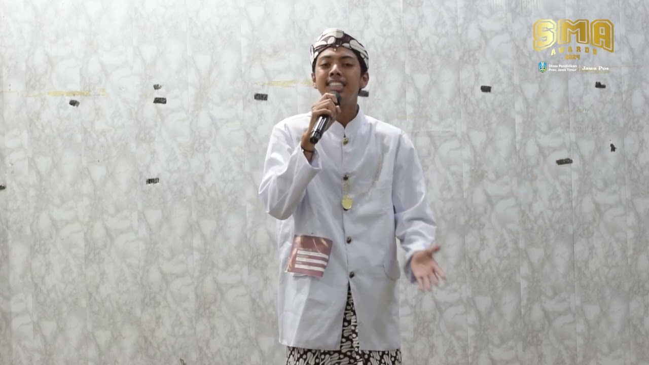 SMA Awards 2024 – Menyanyi Solo Putra – SMAN 1 Gedeg