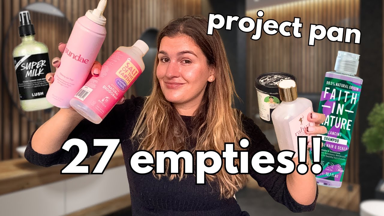 27 vegan empties in 21 minutes  ✅ (project pan!!)