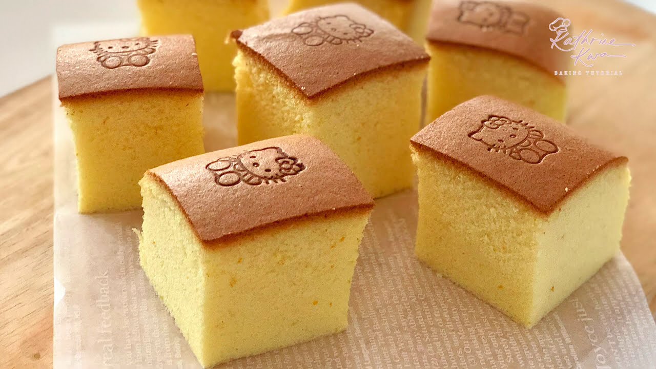 Orange Cotton Sponge Cake 香橙棉花蛋糕