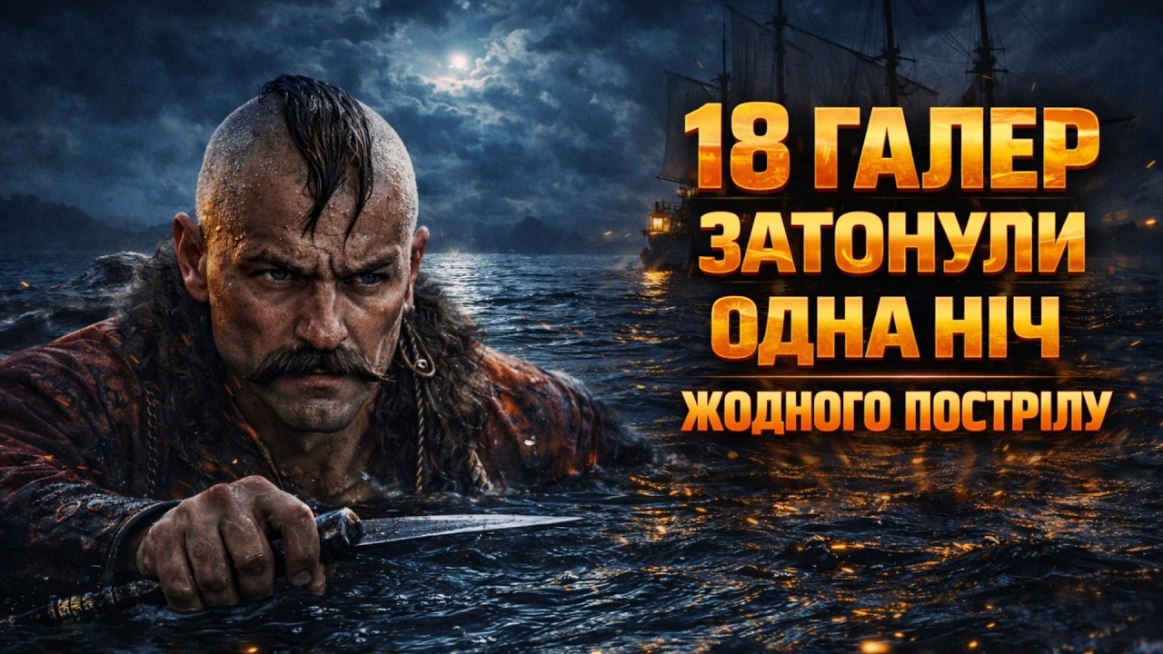 ДЕМОНИ З ВОДИ: Як козаки топили турецькі кораблі за 200 років до винаходу акваланга