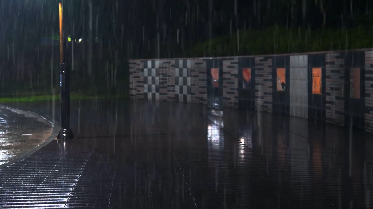 Heavy Rain & Thunder on Cozy Car - Perfect Stormy Night Ambience for Deep Sleep